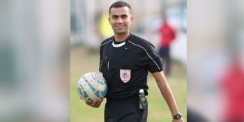 الرابطة المحترفة الاولى - نضال اللطيف حكما لمباراة النجم الساحلي والنادي الافريقي