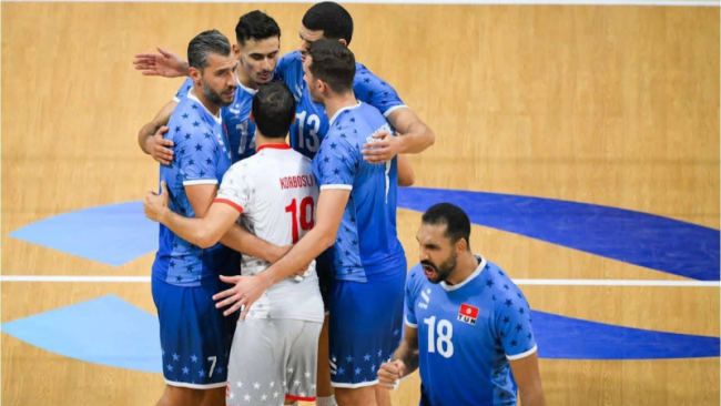 بطولة العالم للكرة الطائرة: المنتخب التونسي ينهزم أمام نظيره الإيراني 1-3
