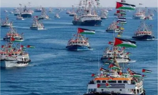 أسطول الصمود يعلن عودة الهدوء وتراجع حالة 