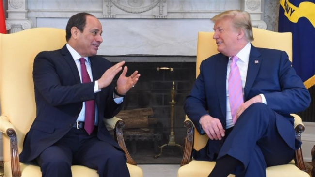 السيسي لترامب: تستحق نوبل للسلام وعن جدارة