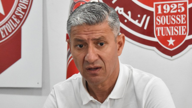 النجم الرياضي الساحلي رفص إستقالة زبير بية 